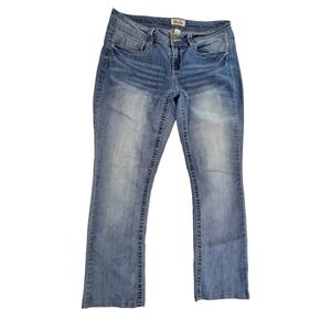 Mudd Jeans Womens Size 9 Blue Wash Denim Straight Leg Pants